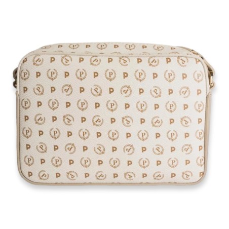 Bolso Pollini Heritage - Marfil-Hielo