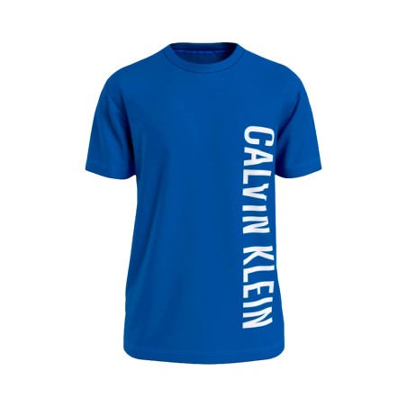 T-shirt Calvin Klein - Bleu ciel