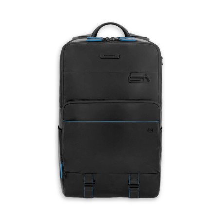 Mochila Piquadro Square Revamp azul - Negro