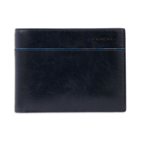 Überarbeitung der Piquadro Blue Square-Geldbörse - Blau