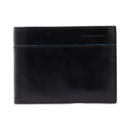 Überarbeitung der Piquadro Blue Square-Geldbörse - Schwarz