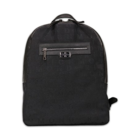 Mochila John Richmond - Negro-Plata