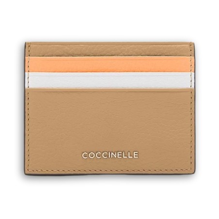 Porte-cartes Coccinelle Métallisé Tricolore