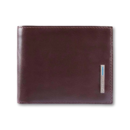 BILLETERA CUADRADA PIQUADRO AZUL - Páramo