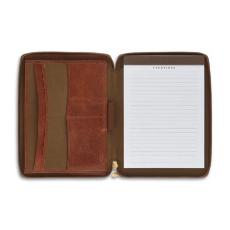 Block Notes The Bridge Story en cuir véritable