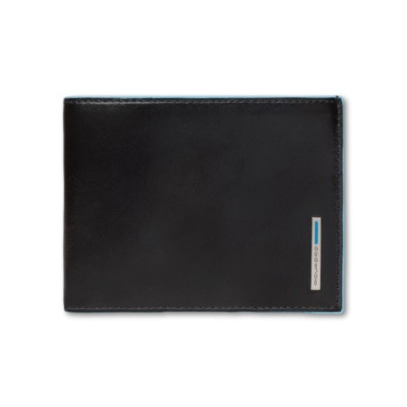 Portefeuille Piquadro Carré Bleu - Noir