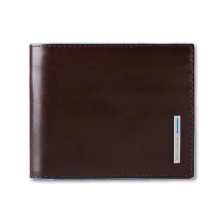 BILLETERA CUADRADA PIQUADRO AZUL - Páramo