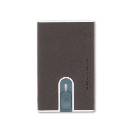 PORTE-CARTES CARRÉ NOIR PIQUADRO - Amarrer