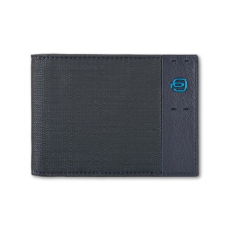 BILLETERA PIQUADRO P16 - Azul