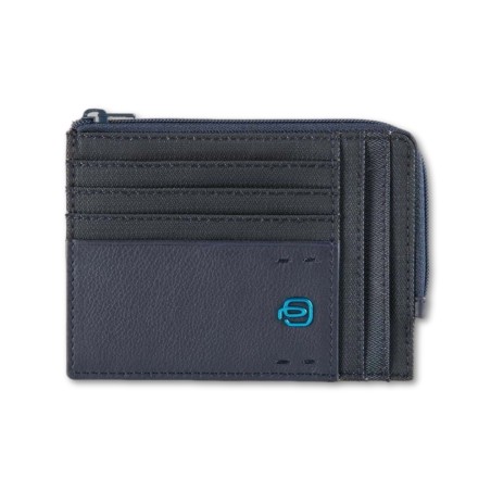 Piquadro P16 Kartenetui - Blau