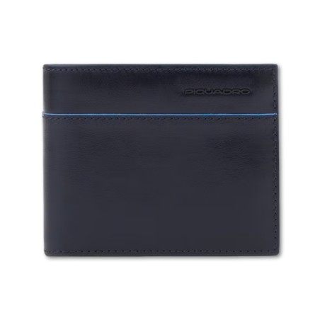 Überarbeitung der Piquadro Blue Square-Geldbörse - Blau