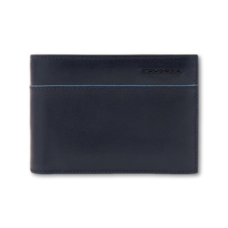 PIQUADRO BLUE SQUARE WALLET REVAMP - Blue