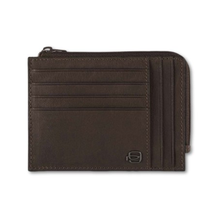 PORTE-CARTES CARRÉ NOIR PIQUADRO - Amarrer