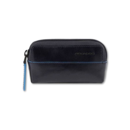 PORTE-CLÉS PIQUADRO CARRÉ BLEU REVAMP - Bleu