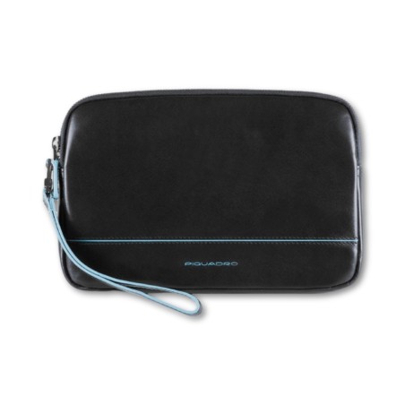POCHETTE CARRÉE PIQUADRO BLEU - Noir