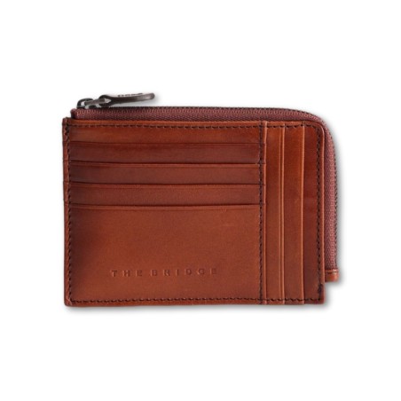 The Bridge card holder - Damiano line - Leather