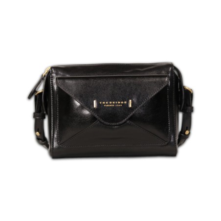 Le sac Bridge Frida - Noir-Or