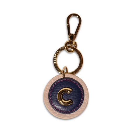 Porte-clés Coccinelle Kelsey Bicolore - Bleu royal-rosette