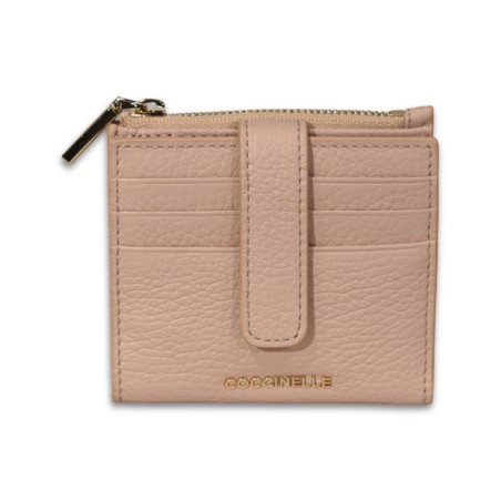 Porte-cartes Coccinelle Metallic Soft