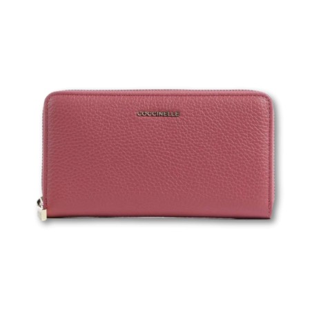 Coccinelle Metallic Soft Geldbörse - Scarlet