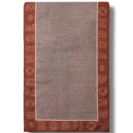 Sciarpa Borbonese - Caramello-Naturale