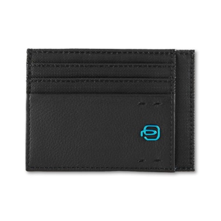 PIQUADRO P16 CARD HOLDER - Black