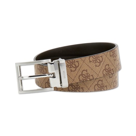 Guess Gürtel Bukarest - Beige-Dunkelbraun