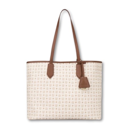 Borsa Pollini Heritage - Avorio-Marrone