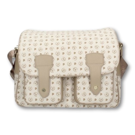 BOLSO PATRIMONIO POLLINI - Marfil-Hielo
