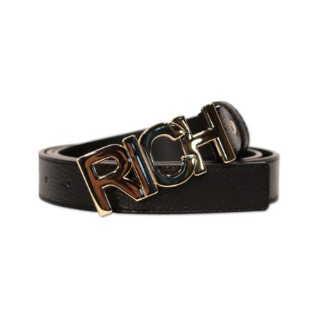 Cinturón de nidos de John Richmond - Negro-dorado