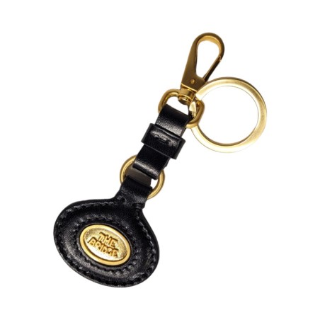 The Bridge Duccio Keychain - Black-Gold