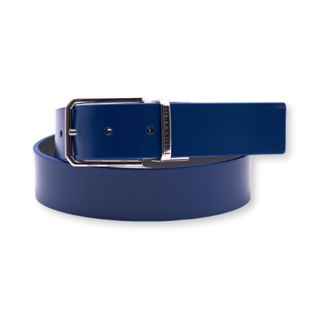 Cintura Trussardi Double - Blu-Grigio