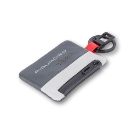 Porte-clés urbain Piquadro - Gris-Noir