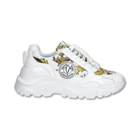 Versace Jeans Speedtrac Schuhe - Weiß-Gold