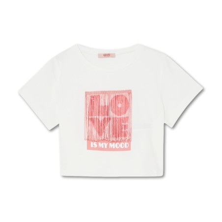 T-shirt Liu Jo - Blanc-Vert