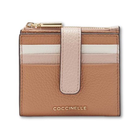 Coccinelle Metallic Tricolor Wallet - Ribes