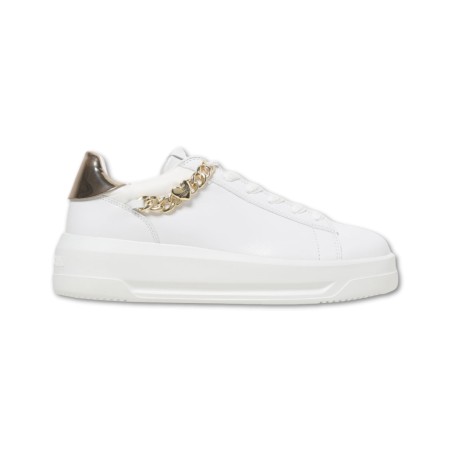 Me encantan los zapatos Moschino - Blanco-Multi