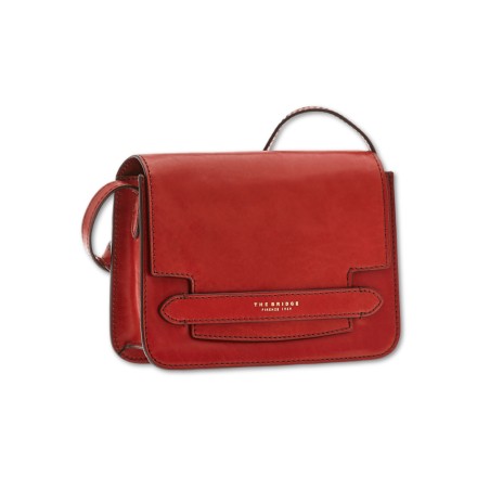 Le sac Bridge Lucrezia - Rouge foncé