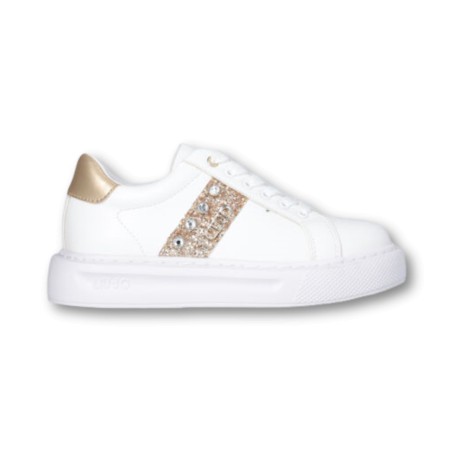 Chaussures Liu Jo Mini Kylie - Or Blanc