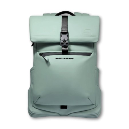 Piquadro Corner Rucksack - Grünes Wasser