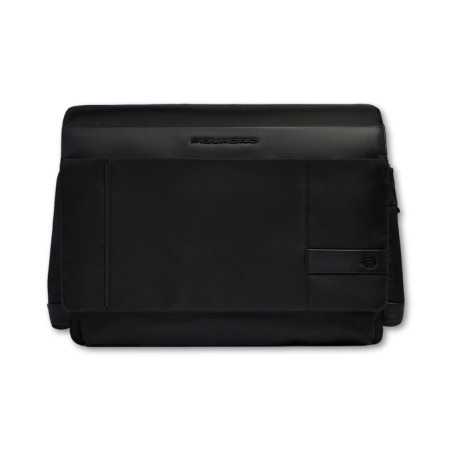 Messenger Piquadro en laine - Noir