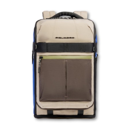 Piquadro Rucksack - Beige-Blu
