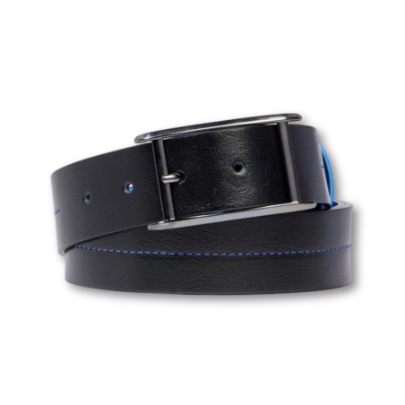 Piquadro Blue Square Belt - Black