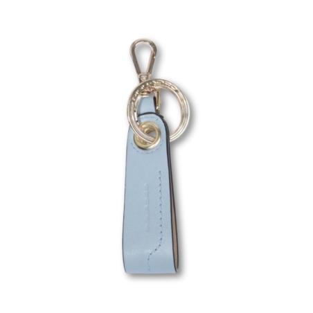 Piquadro Circle Keychain - Azzurro-Beige