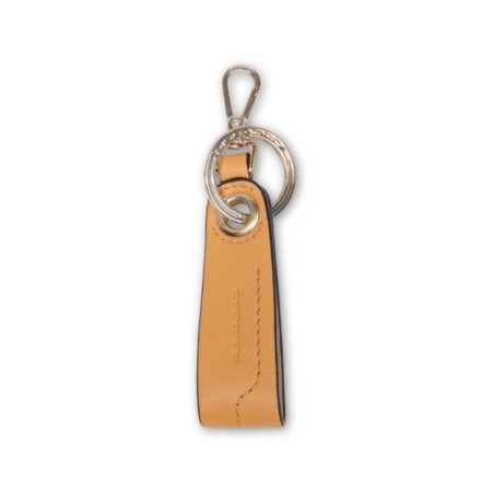 Piquadro Circle Keychain - Giallo-Beige
