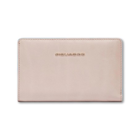 Piquadro Blaue quadratische Brieftasche - Pink