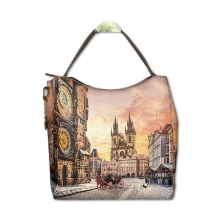Borsa Y Not? Yes Bag - Astro Clock