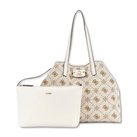 Borsa Guess Neda - Blanc