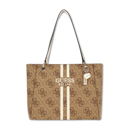 Borsa Guess Noelle - Lait