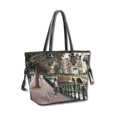 Borsa Y Not? Yes Bag - Amsterdam Bridge